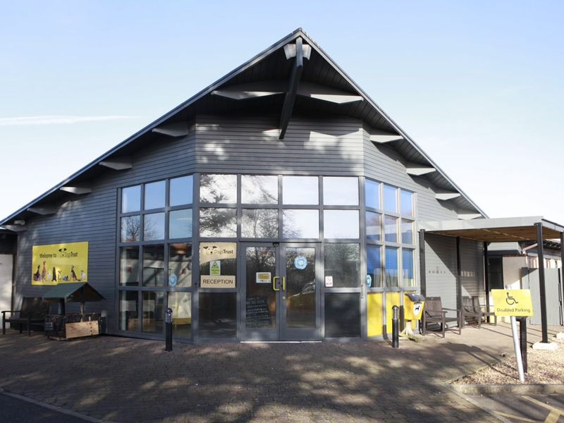 Shoreham Rehoming Centre exterior at reception
