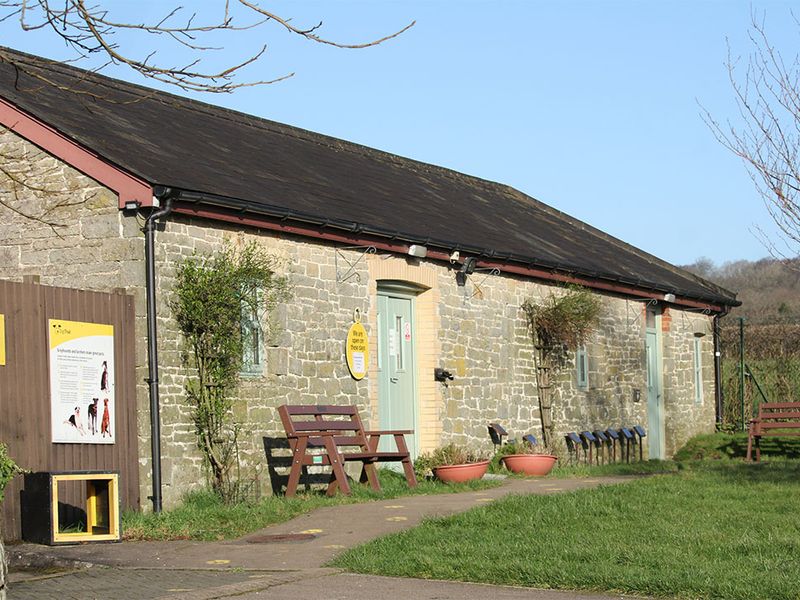 Bridgend Rehoming Centre exterior with reception.